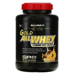 ALLMAX, Gold AllWhey, 100% Premium Whey Protein, Chocolate Peanut Butter, 5 lbs. (2.27 kg)