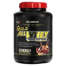 ALLMAX, Gold AllWhey, Premium Whey Protein, Chocolate, 5 lbs (2.27 kg)