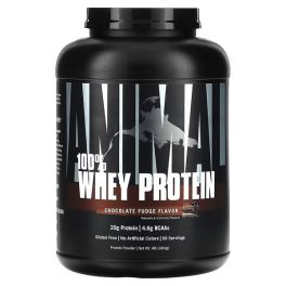 Animal, 100% Whey Protein Powder, Chocolate Fudge, 4 lb (1.81 kg)