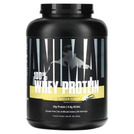 Animal, 100% Whey Protein Powder, Classic Vanilla, 4 lb (1.81 kg)