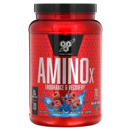 BSN, AminoX, Endurance & Recovery, Blue Raz, 2.24 lb (1.01 kg)