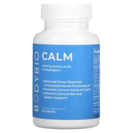 BodyBio, Calm, 60 Capsules