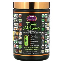 Dragon Herbs (Ron Teeguarden), Tonic Alchemy, The Ultimate SuperTonic Superfood Blend, 9.5 oz (270 g)
