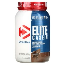 Dymatize, Elite Casein, Rich Chocolate, 2 lb (907 g)