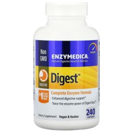 Enzymedica, Digest, Complete Enzyme Formula, 240 Capsules