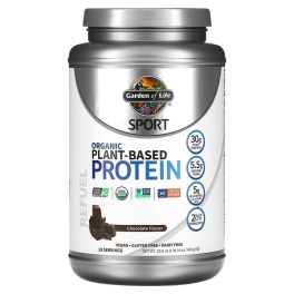 Garden of Life, Sport, Organic Plant-Based Protein, Chocolate Flavor, 29.6 oz (840 g)