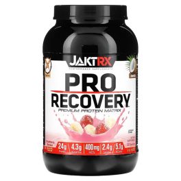 JAKTRX, Pro Recovery, Premium Protein Matrix, Strawberry Banana, 2 lb (908 g)