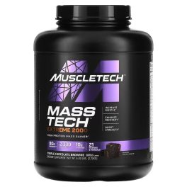 MuscleTech, Mass Tech Extreme 2000, Triple Chocolate Brownie, 6 lbs (2.72 kg)