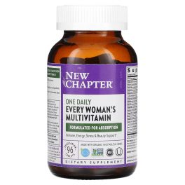 New Chapter, Every Woman's One Daily Multivitamin, 96 Vegetarian Tablets