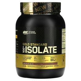 Optimum Nutrition, Gold Standard 100% Isolate, Chocolate Bliss, 1.64 lb (744 g)