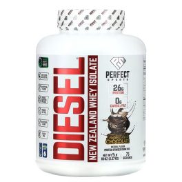 Perfect Sports, Diesel, New Zealand Whey Isolate, Triple Rich Chocolate, 5 lbs (2.27 g)