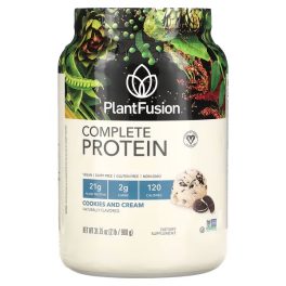 PlantFusion, Complete Protein, Cookies and Cream, 2 lb (900 g)
