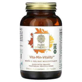 Pure Synergy, Men's Vita-Min-Vitality, 60 Tablets