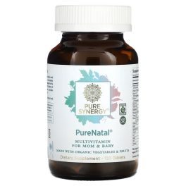 Pure Synergy, PureNatal, Multivitamin For Mom & Baby, 120 Tablets