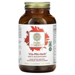 Pure Synergy, Vita-Min-Herb, Men's Multivitamin, 120 Tablets
