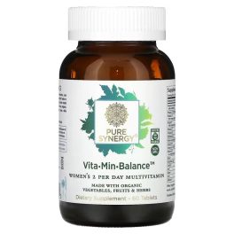 Pure Synergy, Women's Vita-Min-Balance, 60 Tablets
