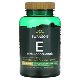 Swanson, Full Spectrum Vitamin E With Tocotrienols, 100 IU, 120 Softgels