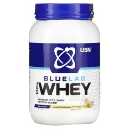 USN, BLUELAB, 100% Whey, Vanilla Ice Cream, 2 lbs (907 g)