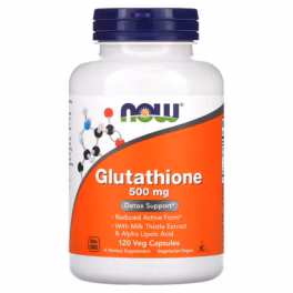 NOW Foods, Glutathione, 500 mg, 120 Veg Capsules