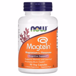 NOW Foods, Magtein®, Magnesium L-Threonate, 90 Veg Capsules