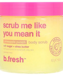b.fresh, Body Scrub With Sugar & Shea Butter, Pineapple Punch, 16 oz (453 g)