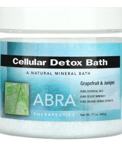 Abra Therapeutics, Cellular Detox Bath, Grapefruit & Juniper, 17 oz (482 g)