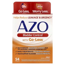 AZO, Bladder Control, 54 Capsules (300 mg per Capsule)