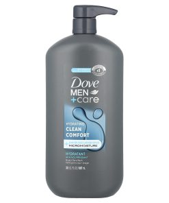 Dove, Men + Care, Body and Face Wash, Clean Comfort , 30 fl oz (887 ml)