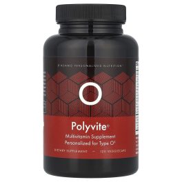 D'adamo, Polyvite® O, Multivitamin Supplement, 120 VeggieCaps