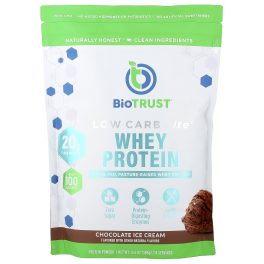 BioTRUST, Low Carb Lite™, Whey Protein, Chocolate Ice Cream, 13.5 oz (385 g)