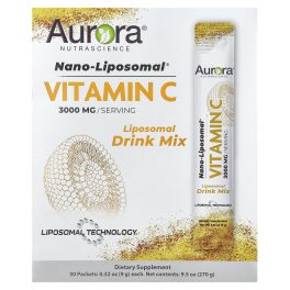 Aurora Nutrascience, Nano-Liposomal® Vitamin C, 30 Packets, 0.32 oz (9 g) Each