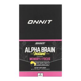 Onnit, AlphaBRAIN Instant, Memory & Focus, Blackberry Lemonade , 30 Packets, 0.16 oz (4.6 g) Each