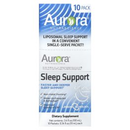 Aurora Nutrascience, Ultra-Liposomal®, Sleep Support, 10 Packets, 0.34 fl oz (10 ml) Each