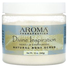 Abra Therapeutics, Natural Body Scrub, Divine Inspiration, Neroli & Sandalwood, 12 oz (340 g)