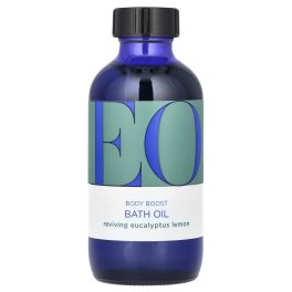EO Products, Body Boost Bath Oil, Reviving Eucalyptus Lemon, 4 fl oz (118 ml)