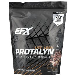 EFX Sports, Protalyn® Whey Protein Isolate, Chocolate Chip, 2 lb (907 g)