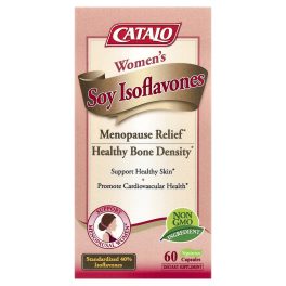 CATALO, Women's Soy Isoflavones, 60 Vegetarian Capsules (125 mg Per Capsule)