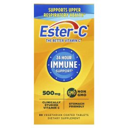 EsterC, 24 Hour Immune Support, 90 Vegetarian Coated Tablets