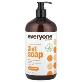Everyone, 3 in 1 Soap, Citrus + Mint, 32 fl oz (946 ml)