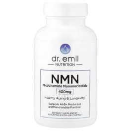 Dr. Emil Nutrition, NMN, 400 mg, 30 Capsules