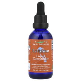 Eidon Ionic Minerals, Lithium, Liquid Concentrate, 2 oz (60 ml)