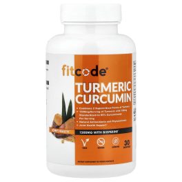 fitcode, Turmeric Curcumin, 90 Veggie Capsules