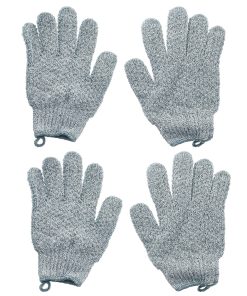 Beauty By Earth, Heavy Exfoliating Gloves, 2 Pairs