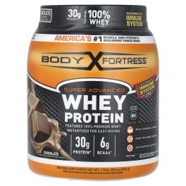 Body Fortress, Super Advanced Whey Protein, Chocolate , 1.78 lb (810 g)