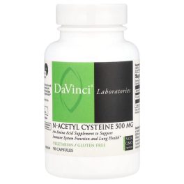 DaVinci Laboratories, N-Acetyl Cysteine, 500 mg, 90 Capsules