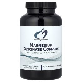 Designs For Health, Magnesium Glycinate Complex, 240 Vegetarian Capsules (150 mg per Capsule)