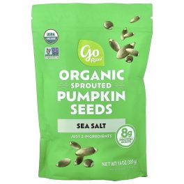 Go Raw, Organic Sprouted Pumpkin Seeds, Sea Salt, 14 oz (397 g)