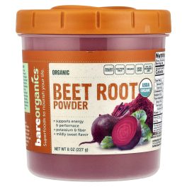 BareOrganics, Organic Beet Root Powder, 8 oz (227 g)
