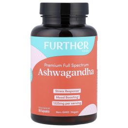 Further Food, Ashwagandha, Premium Full Spectrum, 120 Capsules