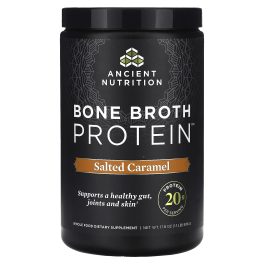 Ancient Nutrition, Bone Broth Protein, Salted Caramel, 1.1 lb (506 g)